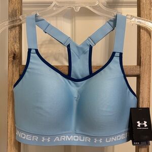 Under Armour Women's Sky Blue Sports Bra